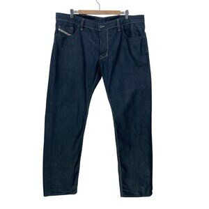 Diesel Black Straight-Leg Jeans Timeless Style
